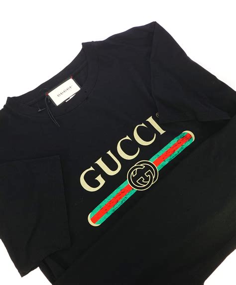 vintage gucci tee replica|gucci t shirt authenticity.